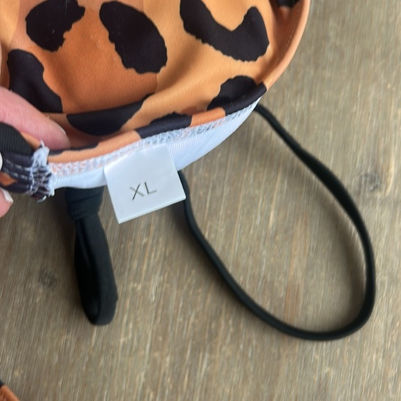 Animal Print Triangle Bikini Women’s Size XL - Picture 10 of 12